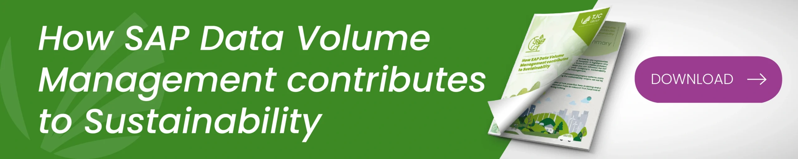 SAP data management and sustainability ebook