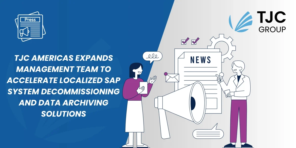 TJC Americas expands tea for accelerating system decommissioning and data archiving.